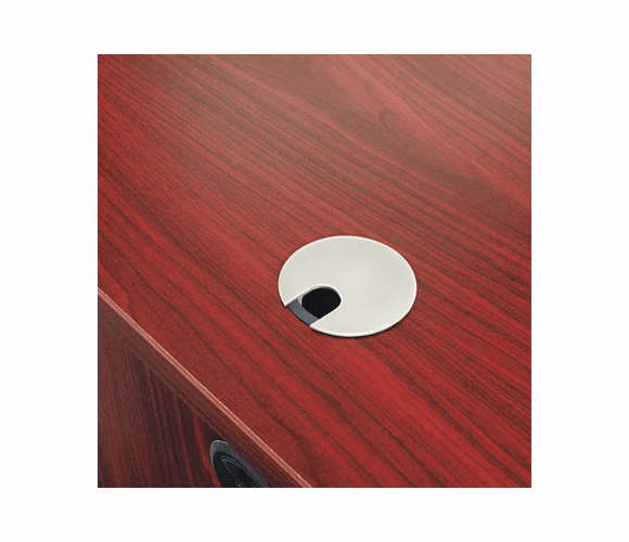 BSXBWE340X Optional Grommet For Worksurfaces, Brushed Nickel Finish By BASYX