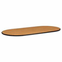 BSXOV4896TC Oval Conference Table Top, 96w x 48d, Harvest By BASYX