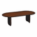 BSXOV4896TN Oval Conference Table Top, 96w x 48d, Mahogany By BASYX