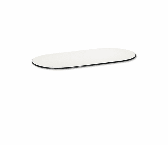 BSXOV4896TQ Oval Conference Table Top, 96w x 48d, Light Gray By BASYX