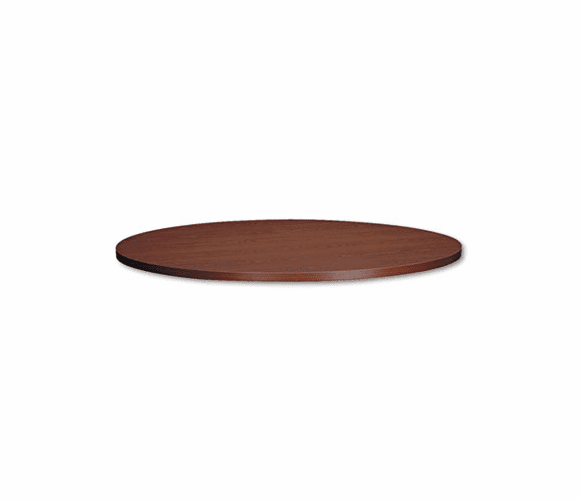 BSXRB48TN Round Conference Table Top, 48" Diameter, Mahogany By BASYX
