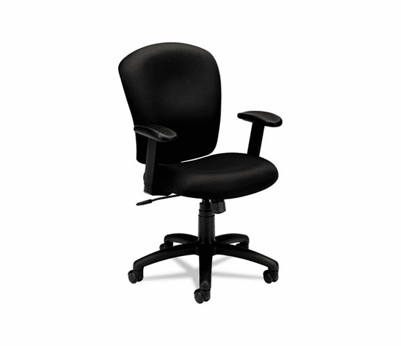 BSXVL220VA10 VL220 Mid-Back Task Chair, Black By BASYX