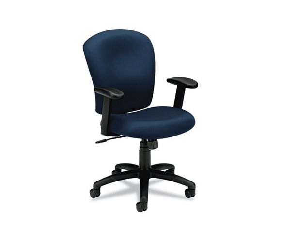 BSXVL220VA90 VL220 Mid-Back Task Chair, Navy By BASYX