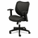 BSXVL551VB10 VL551 Mid-Back Swivel/Tilt Chair, Fabric Seat, Mesh Back, Black By BASYX