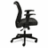 BSXVL551VB10 VL551 Mid-Back Swivel/Tilt Chair, Fabric Seat, Mesh Back, Black By BASYX