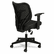 BSXVL551VB10 VL551 Mid-Back Swivel/Tilt Chair, Fabric Seat, Mesh Back, Black By BASYX