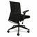 BSXVL571VB10 VL571 Mid-Back Work Chair, Mesh Back, Fabric Seat, Black By BASYX