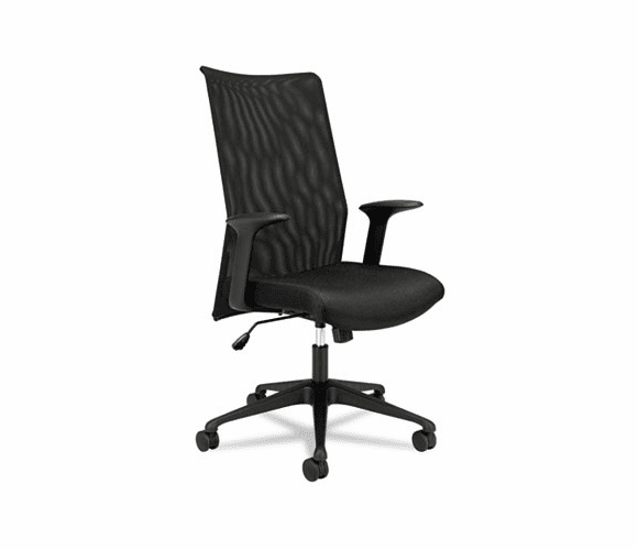 BSXVL573VB10 VL573 Mesh High-Back, Black Base/Frame, Black By BASYX