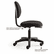 BSXVL610VA62T VL610 Series Swivel Task Chair, Burgundy Fabric/Black Frame By BASYX
