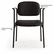 BSXVL616VA10 VL616 Stacking Guest Chair with Arms, Black By BASYX