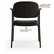 BSXVL616VA19 VL616 Stacking Guest Chair with Arms, Charcoal Gray By BASYX