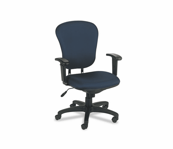BSXVL620VA90 VL600 Series Mid-Back Swivel/Tilt Task Chair, Navy By BASYX