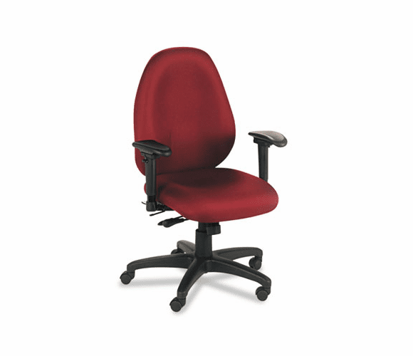 BSXVL630VA62 VL600 Series High-Performance High-Back Task Chair, Burgundy By BASYX