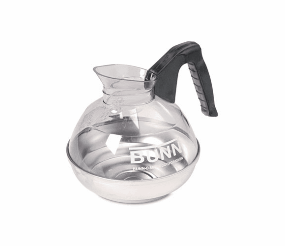BUN6100 12-Cup Coffee Carafe for Pour-O-Matic Bunn Coffee Makers, Black Handle By BUNN-O-MATIC