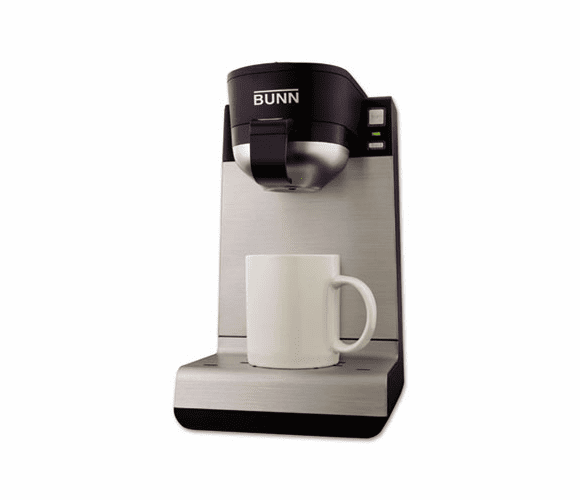 BUNMC My Cafe Single Serve Pod Brewer, Black/Stainless Steel By BUNN-O-MATIC