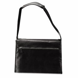 BUXOC24T482BK Entrepreneur Laptop Briefcase, Synthetic Leatherette, 17 5/8w x 5d x 14h, Black By BUXTON COMPANY