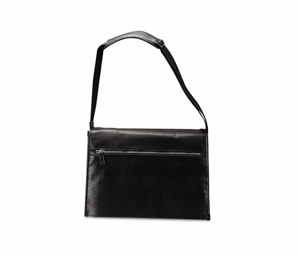 BUXOC24T482BK Entrepreneur Laptop Briefcase, Synthetic Leatherette, 17 5/8w x 5d x 14h, Black By BUXTON COMPANY