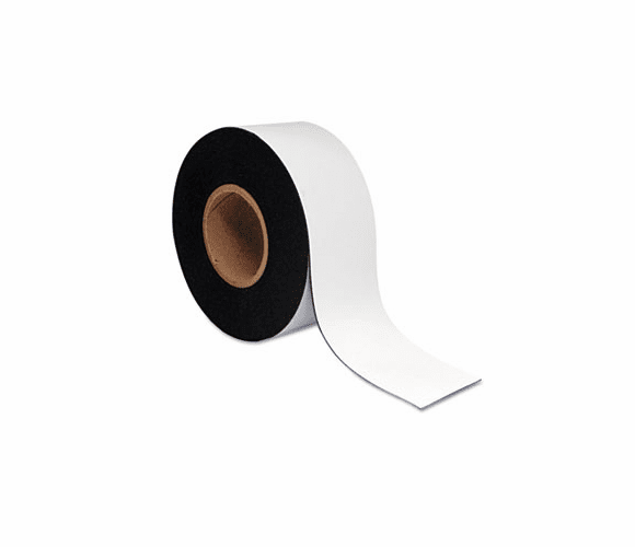 BVCFM2218 Dry Erase Magnetic Tape Roll, White, 3" x 50 Ft. By BI-SILQUE VISUAL COMMUNICATION PRODUCTS INC