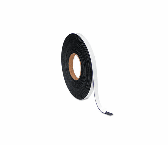 BVCFM2321 Magnetic Adhesive Tape Roll, 1/2" x 50 Ft., Black By BI-SILQUE VISUAL COMMUNICATION PRODUCTS INC