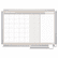 BVCGA0397830 MasterVision Monthly Planner, 36x24, Silver Frame By BI-SILQUE VISUAL COMMUNICATION PRODUCTS INC