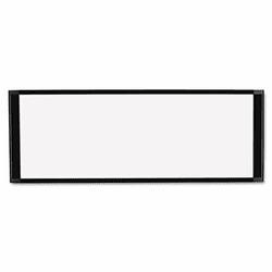 BVCMA10007705 MasterVision Cubicle Workstation, 18x36, Black Aluminum Frame By BI-SILQUE VISUAL COMMUNICATION PRODUCTS INC