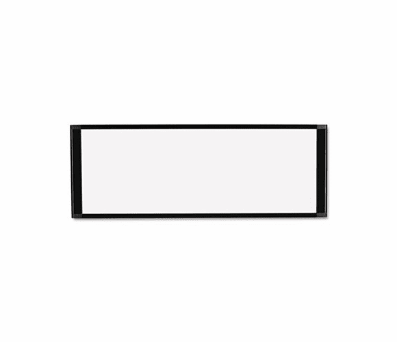 BVCMA16007705 MasterVision Cubicle Workstation, 13x36, Black Aluminum Frame By BI-SILQUE VISUAL COMMUNICATION PRODUCTS INC
