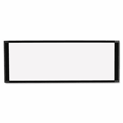 BVCMA16007705 MasterVision Cubicle Workstation, 13x36, Black Aluminum Frame By BI-SILQUE VISUAL COMMUNICATION PRODUCTS INC