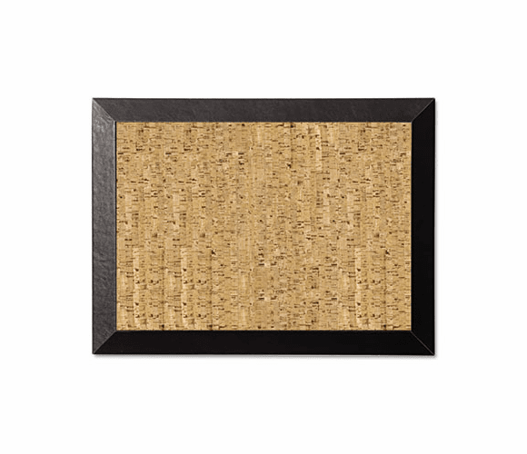 BVCSF0422581012 Mastervision Natural Cork Bulletin Board, 18x24, Cork/Black By BI-SILQUE VISUAL COMMUNICATION PRODUCTS INC