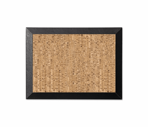 BVCSF0722581012 Mastervision Natural Cork Bulletin Board, 24x36, Cork/Black By BI-SILQUE VISUAL COMMUNICATION PRODUCTS INC