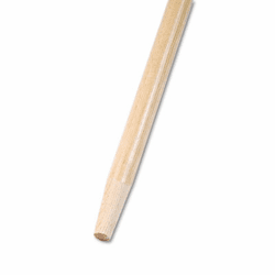 BWK125 Tapered End Broom Handle, Lacquered Hardwood, 1-1/8 Dia. x 60 Long By BOARDWALK