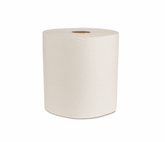 BWK14GREEN Green Universal Roll Towels, Natural White, 8"W, 350 ft./Roll, 12 Rolls/Carton By BOARDWALK