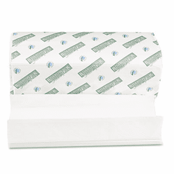 BWK22GREEN Green Plus Folded Paper Towels, C-Fold, White, 10 1/8 x 13, 200/Pack, 12/Carton By BOARDWALK