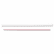 BWK2851S Jumbo Straws, 7 3/4", Plastic, Red; White, 12000/Box By BOARDWALK