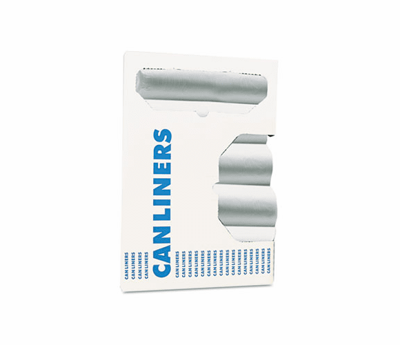 BWK385817 Waste Can Liners, 55-60 gal, 38 x 58, 14 mic, Natural, 200 per Carton By BOARDWALK