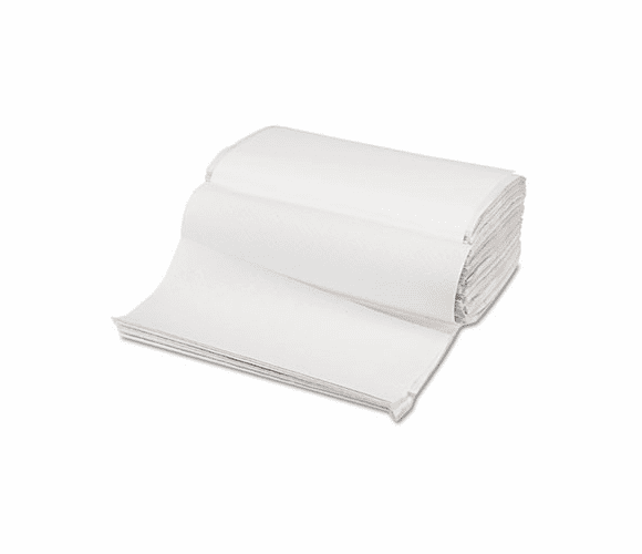 BWK6212 Singlefold Paper Towels, White, 9 x 9 9/20, 250/Pack, 16/Carton By BOARDWALK