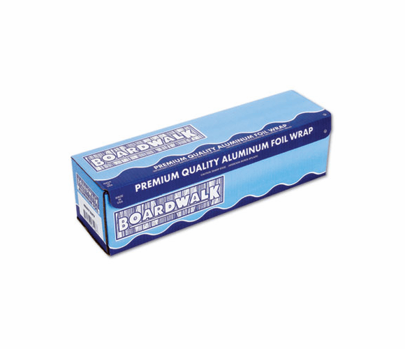 BWK7124 Heavy-Duty Aluminum Foil Rolls, 18 in. x 500 ft., Silver By BOARDWALK