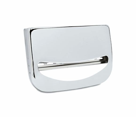 BWKKD200 Toilet Seat Cover Dispenser, 16 x 3 x 11 1/2, Chrome By BOARDWALK