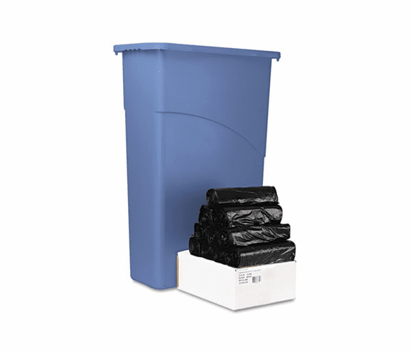 BWKL3925043WP Low-Density Can Liners, 33 x 39, .43 mil, Black, 250/Carton By BOARDWALK