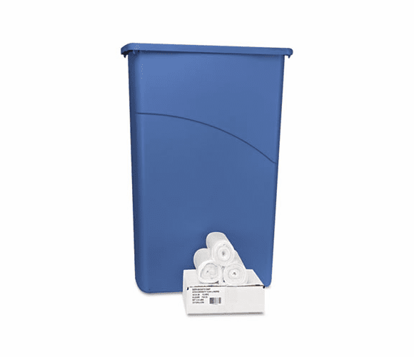 BWKSH397513WP Hi-Density Can Liners, 33 x 39, 13 mic, Clear, 75/Carton By BOARDWALK