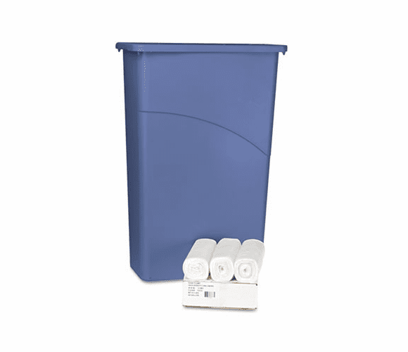 BWKSL467545WP Low-Density Can Liners, 40 x 46, .45 mil, Black, 75/Carton By BOARDWALK