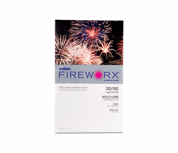 CASMP2204GRP FIREWORX Colored Paper, 20lb, 8-1/2 x 14, Goldenrod, 500 Sheets/Ream By CASCADES