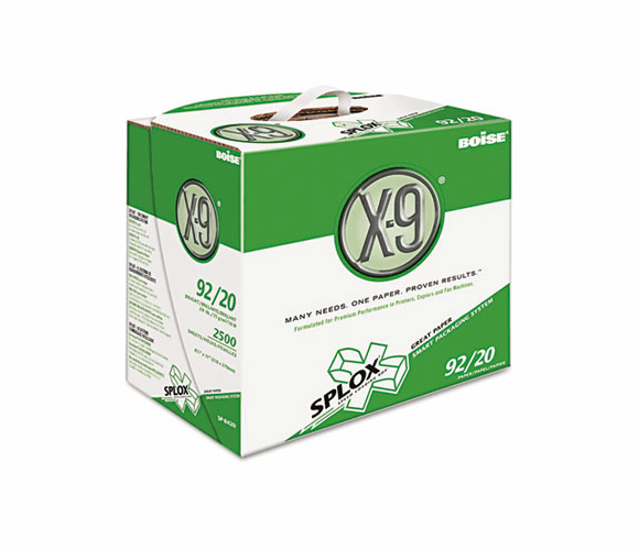 CASSP8420 SPLOX Paper Delivery System, 92 Brightness, 20lb, 8-1/2x11, White, 2500/Carton By CASCADES