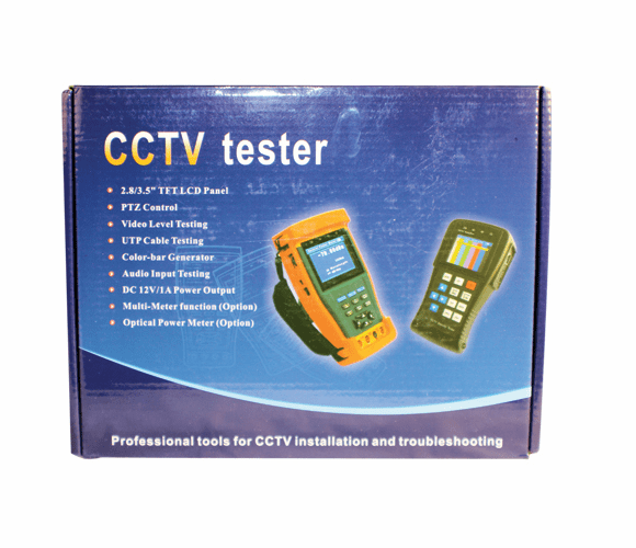 CCTV-TEST CCTV TESTER 2.8 inch LCD SCREEN, DC OUTPUT By Armor