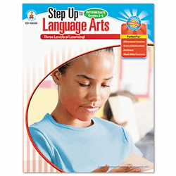 CDP104258 Step Up Series, Language Arts, Grades 3 to 5, 160 Pages By CARSON-DELLOSA PUBLISHING