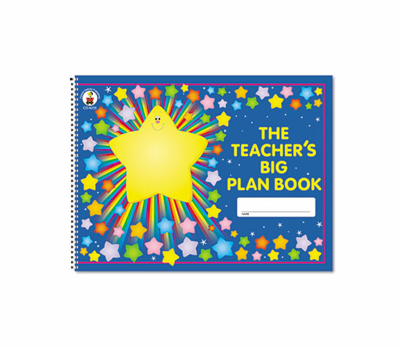 CDP8205 Lesson Plan Book, 42-Week, Wirebound, 9-1/4 x 13, 96 Pages By CARSON-DELLOSA PUBLISHING