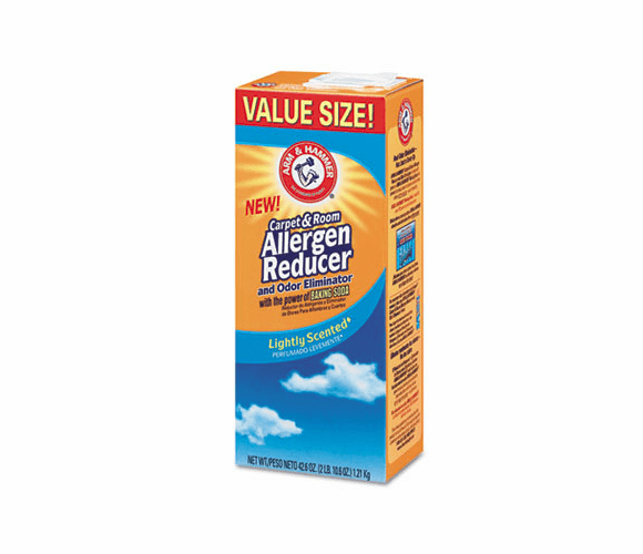 CHU20015630 Carpet & Room Allergen Reducer & Odor Eliminator, 42.6-oz. Shaker Box By CHURCH & DWIGHT CO., INC
