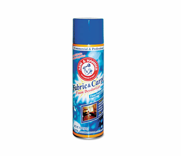 CHU20015636CT Fabric and Carpet Foam Deodorizer, Aerosol, 6/Carton By CHURCH & DWIGHT CO., INC