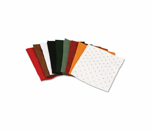 CKC3904 One Pound Felt Sheet Pack, Rectangular, 9 x 12, Assorted Colors By THE CHENILLE KRAFT COMPANY
