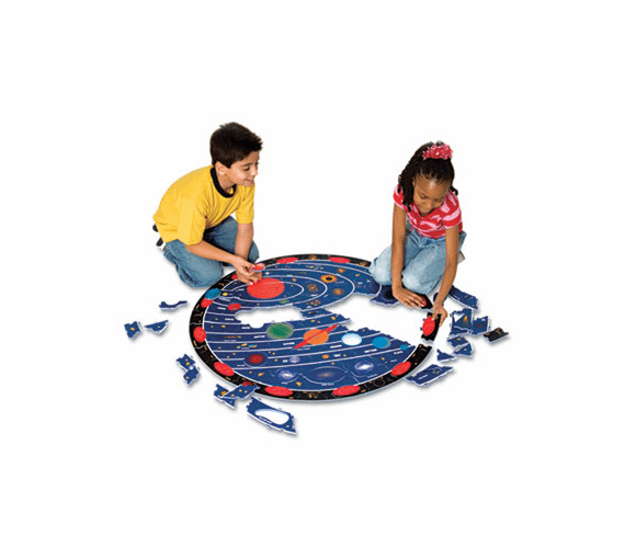 CKC4404 WonderFoam Solar System Floor Puzzle, 66 pieces By THE CHENILLE KRAFT COMPANY