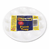 CKC5924 Round Plastic Paint Trays for Classroom, White, 10/Pack By THE CHENILLE KRAFT COMPANY